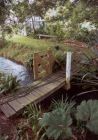 Rooster Garden Bridge Upstream