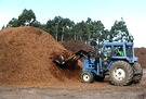 Tractor Wood Mulch