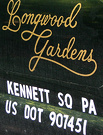 Longwood Garden Sign
