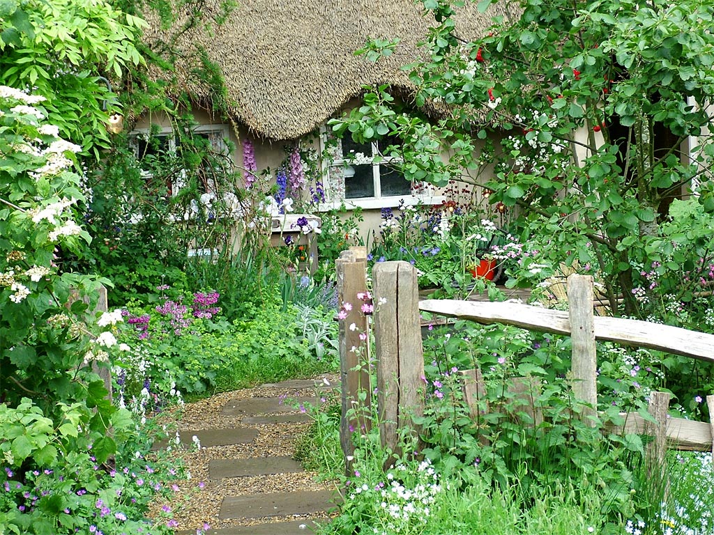 Download this Cottage Garden Path picture