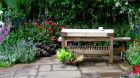 English Garden Bench001