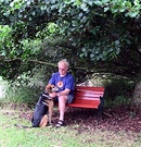 Dog Garden Seat