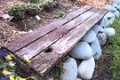 Dog Path Garden Bench