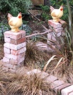 Brick Hen Statue