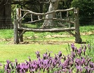 Lavender Rustic Seat