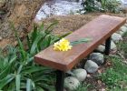 Bench Garden Daffodils