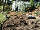 Glasshouse Garden Digging