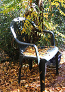 Falling Wisteria Chair