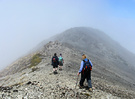 Hiking Clouds Ridgeline
