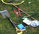 Messy Garden Tools