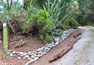 Stone Wall Driveway