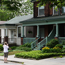 Gardener Front Yard