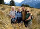 Hiking Family