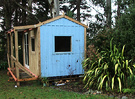 Shed Garden Blue