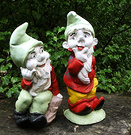 Gnomes In Shrubbery