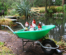 Gnomes In Wheelbarrow