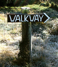 Frosty Walkway Sign
