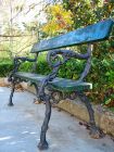 Cast Iron Garden Bench