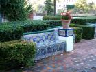 Tiled Garden Seat